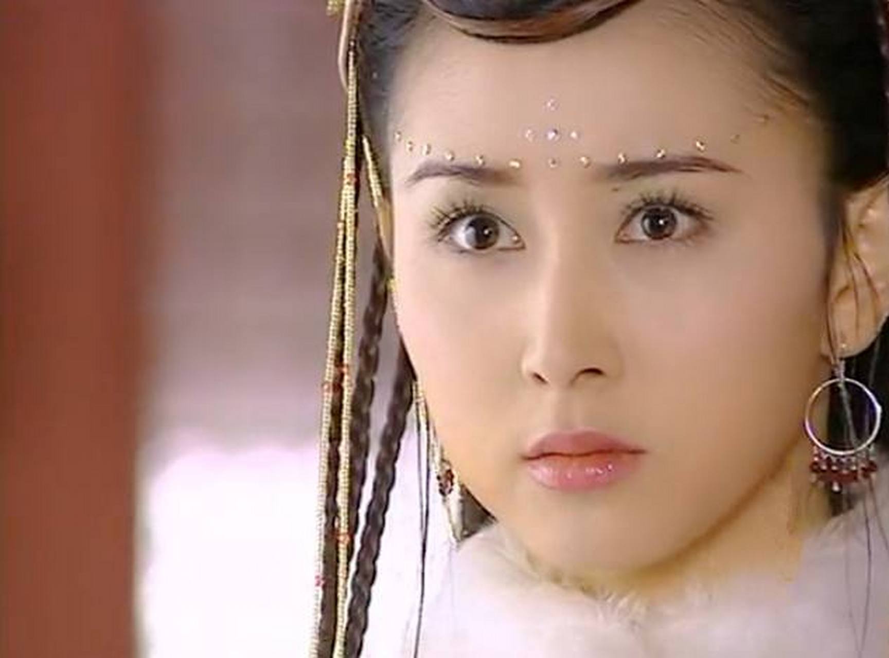 胡静饰演的明姬公主太漂亮了