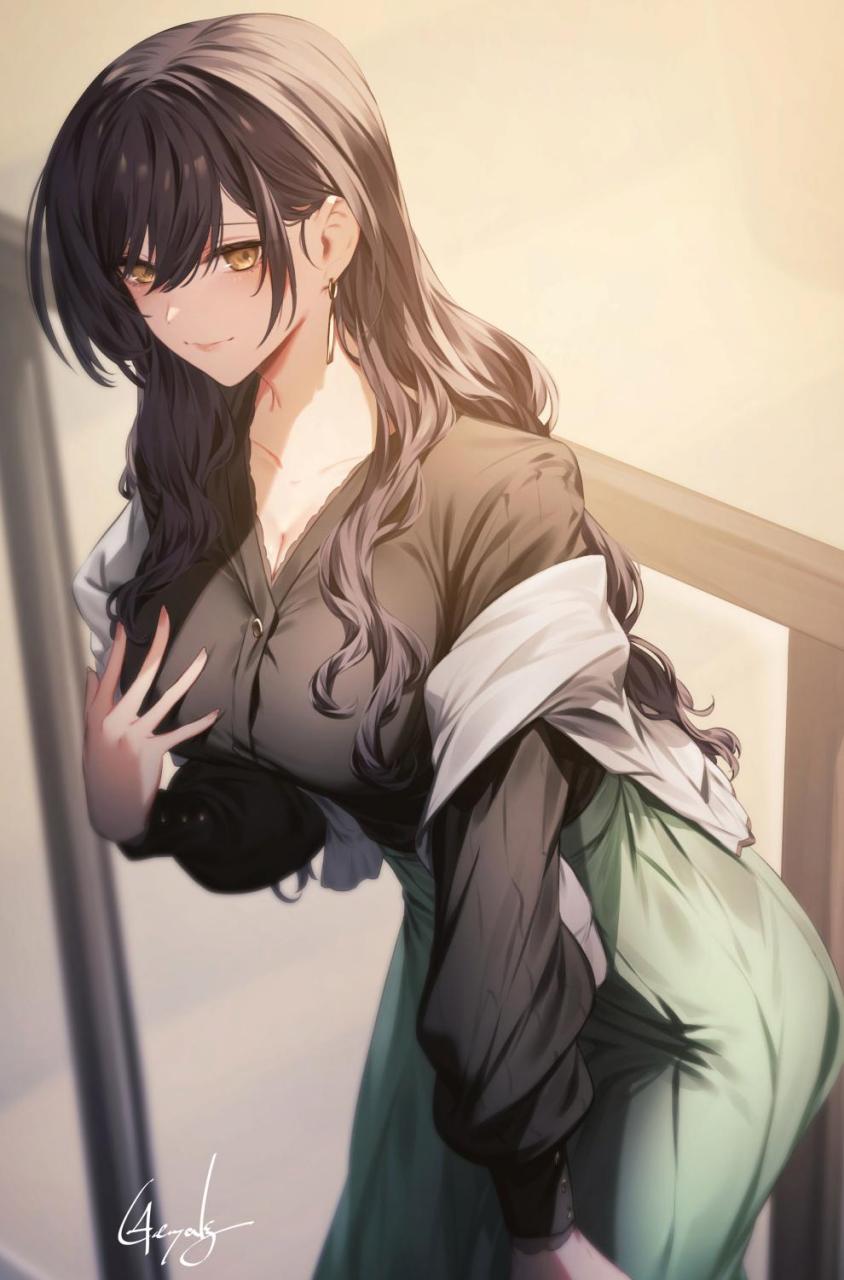 向你打招呼的御姐人妻#二次元