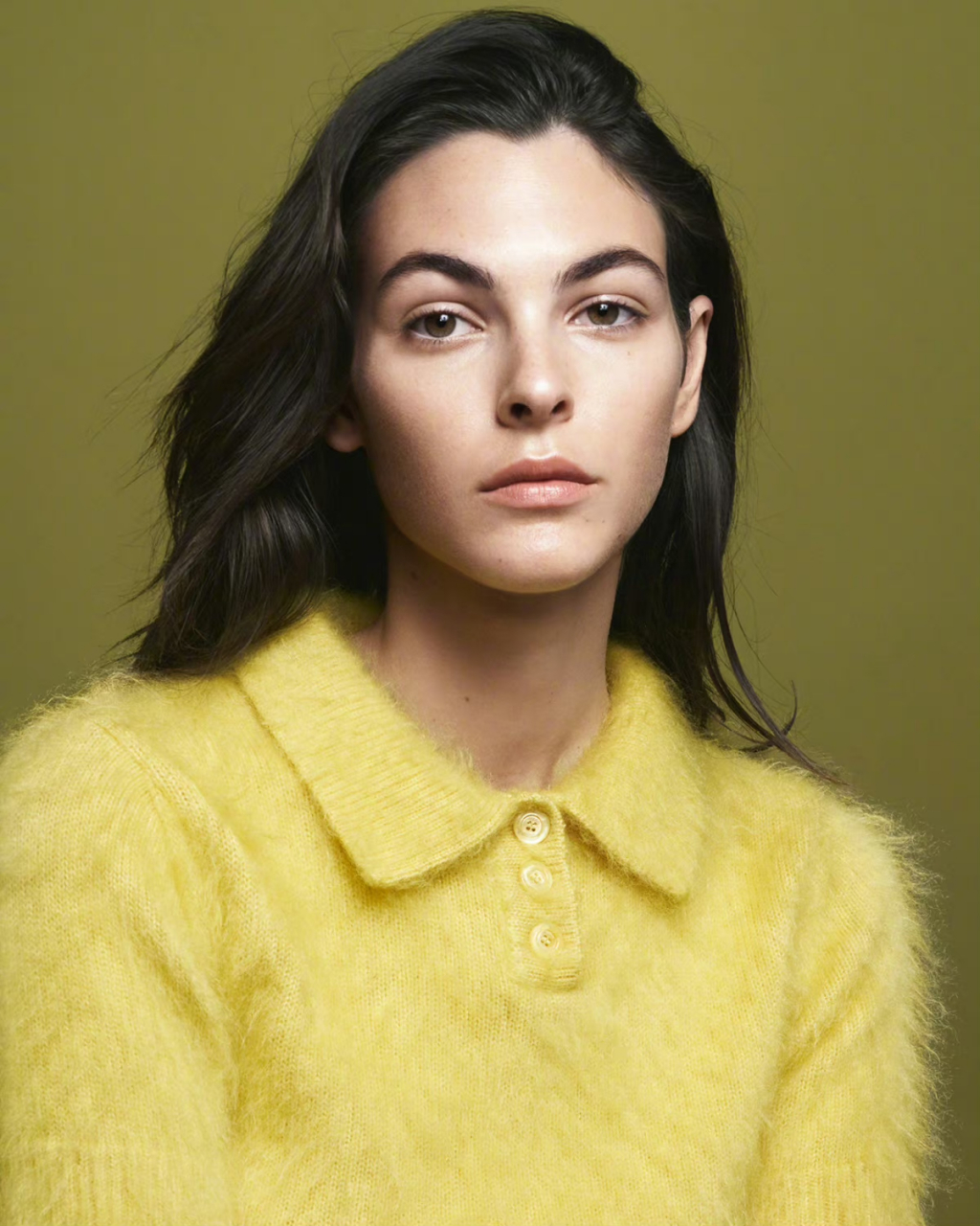 意大利美女超模vittoria ceretti ,gucci 2023 秋冬广告大片. #美女#