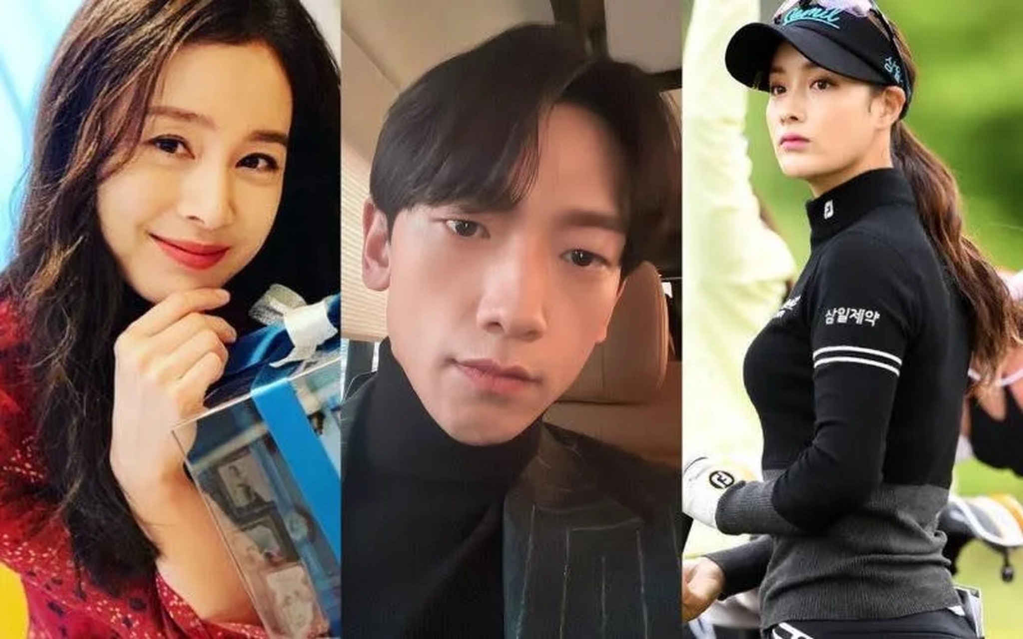 【rain被爆出轨后,老婆金泰希晒自拍】 韩流天王rain(郑智薰)跟女神