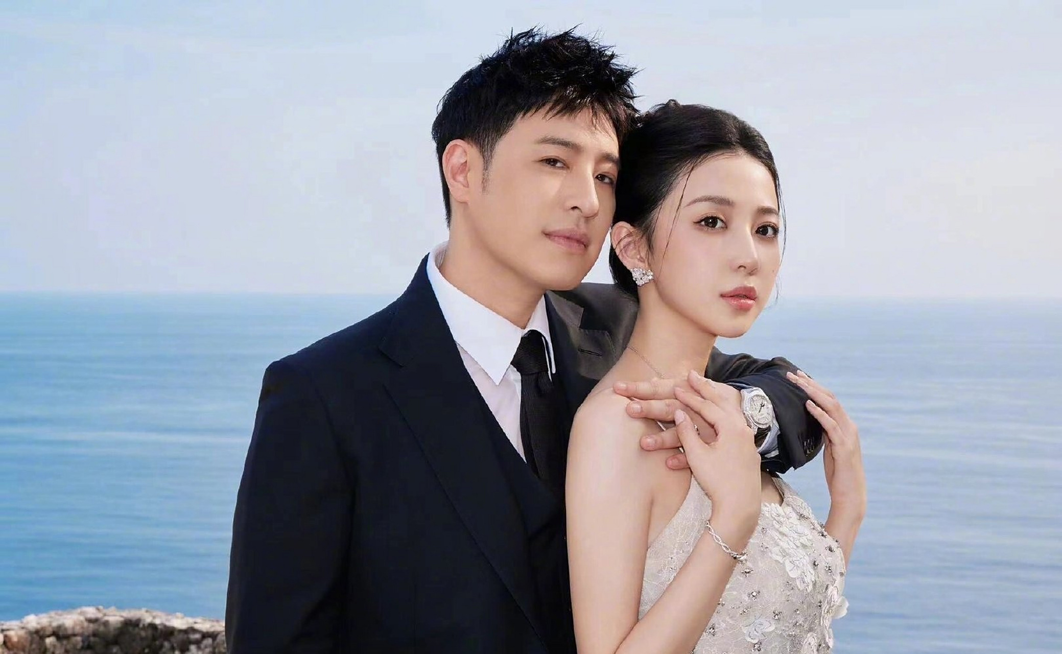 潘玮柏结婚照# 潘玮柏和老婆宣云在巴厘岛补办婚礼,婚礼现场照公