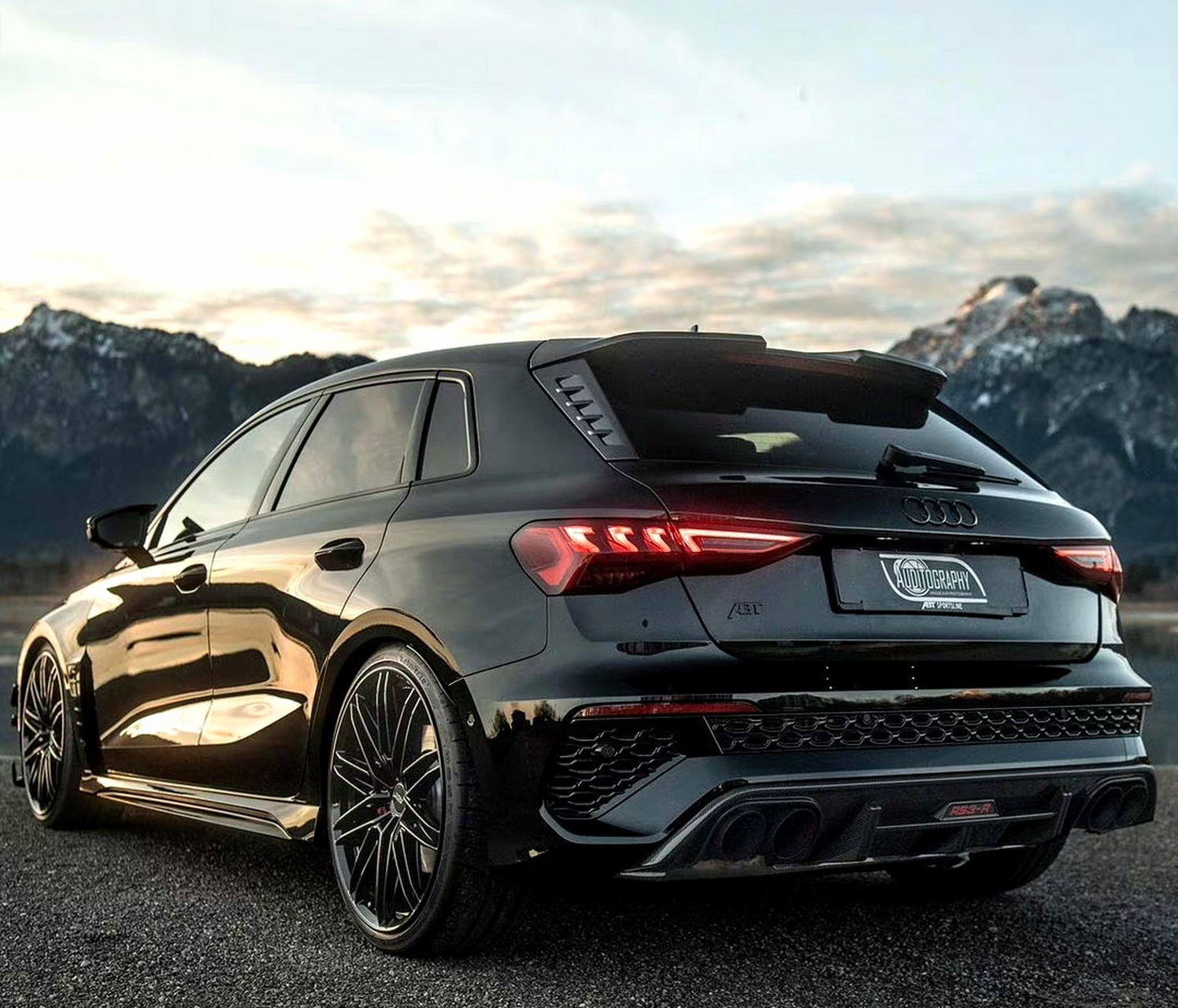 奥迪 abt rs3- r 黑色 #奥迪