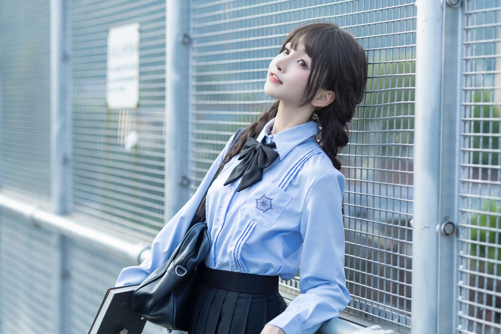 jk制服最近迷上这种风格了