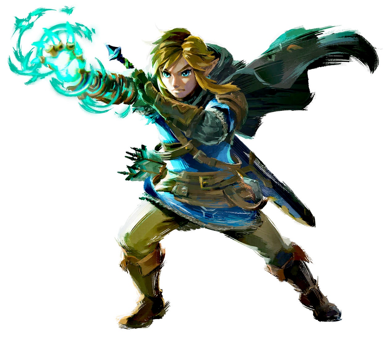 游戏《塞尔达传说王国之泪》角色插画欣赏