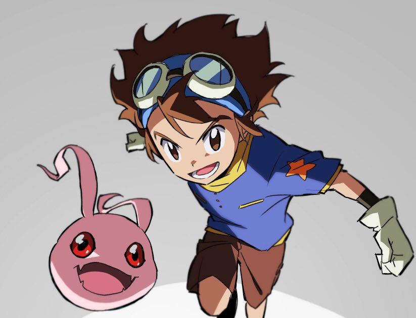 格局 数码宝贝01和02一号位太一和大辅的勇气徽章独家解析