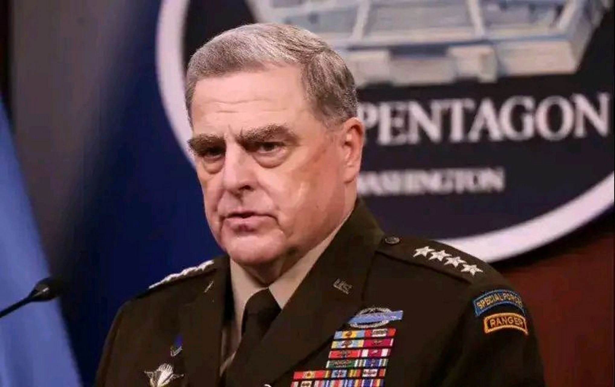 军情集结号#  美国最高将领米利在美国防大学的一次演讲中表示,我们