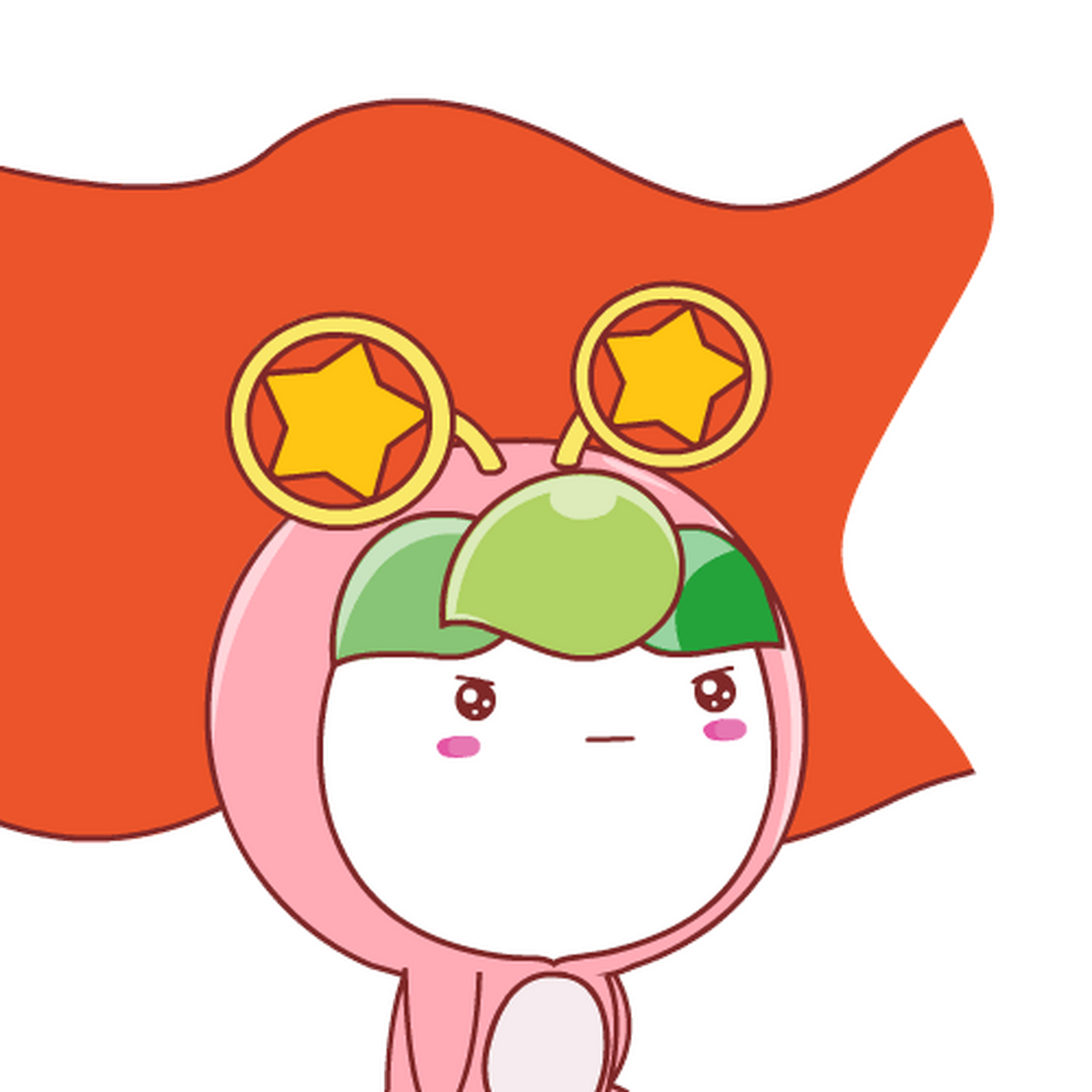 哈哈,同事告诉我小团团也出表情包啦!