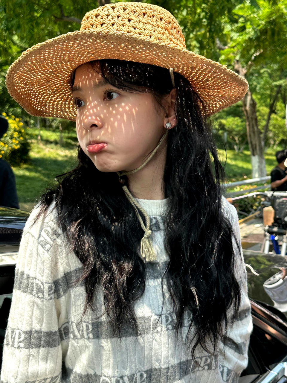 好喜欢章若楠的牙齿