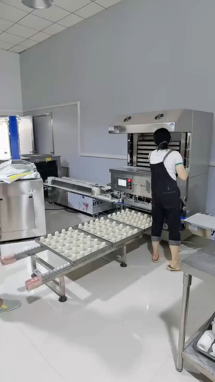 馒头生产线 全自动馒头机 摆盘机