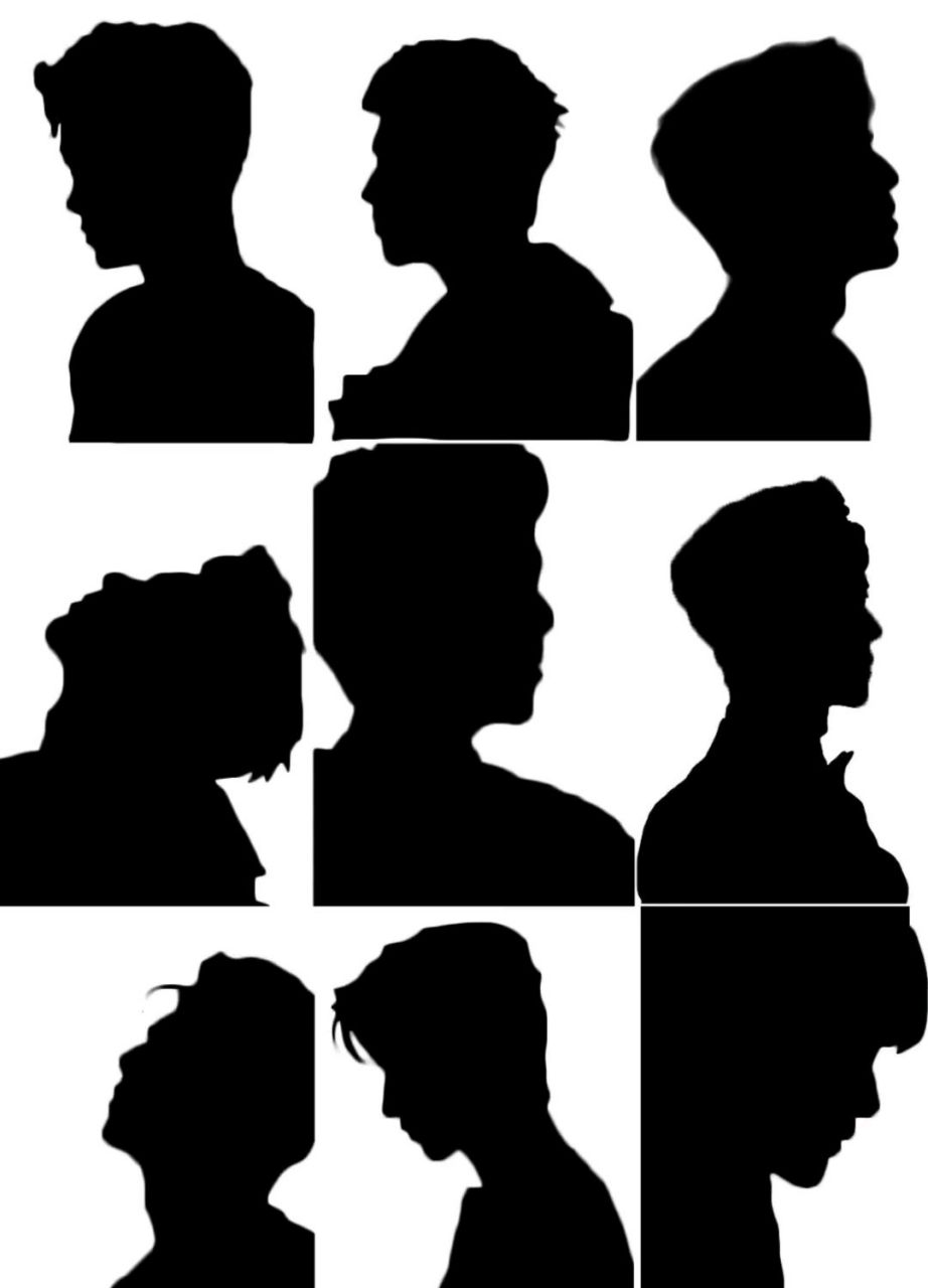 据说,只有真爱粉才能认出的男明星剪影!#动态创作月