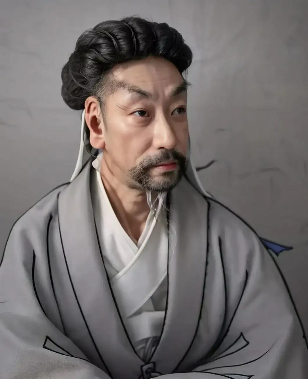 这与陆毅版或者唐国强版的诸葛亮差别也太大了!