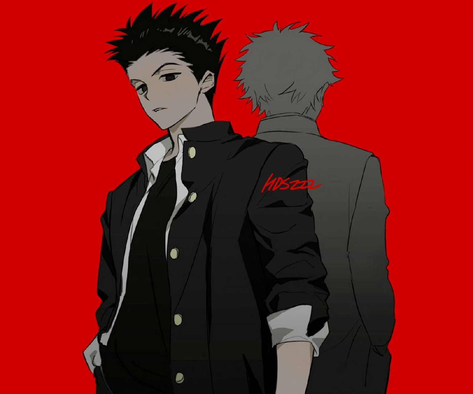 全职猎人#奇犽小杰是男高 帅晕了[打call][打call][打call]