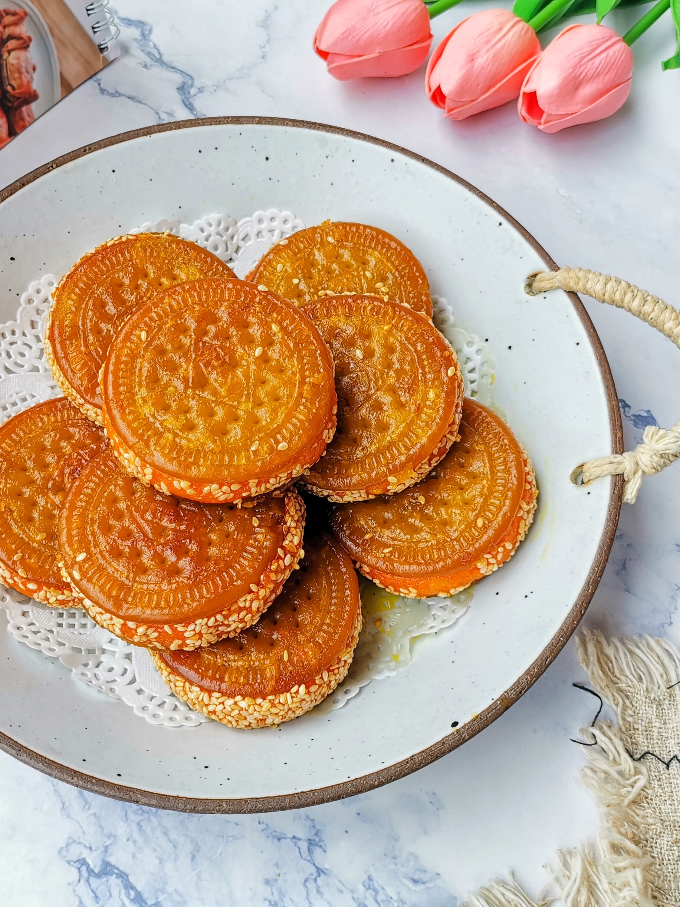 简单又好吃的香酥南瓜饼～  91小时候超喜欢吃的香酥南瓜饼,今天