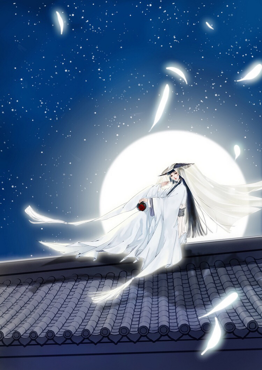 古风人物饮酒系列唯美壁纸