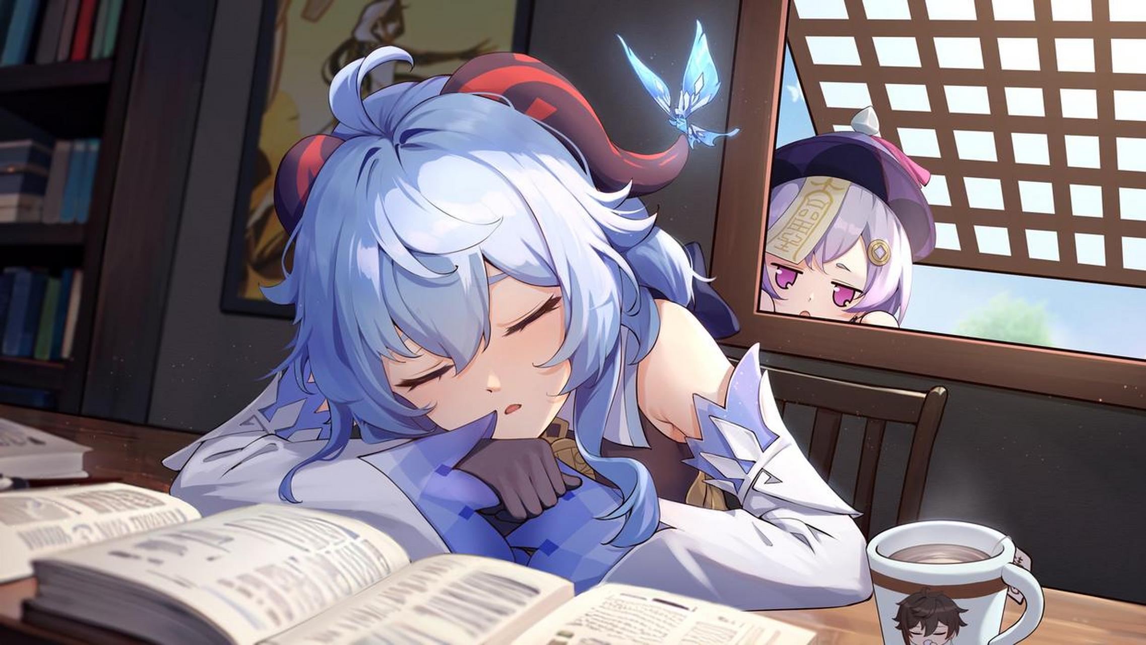 偷窥椰羊的七七#原神