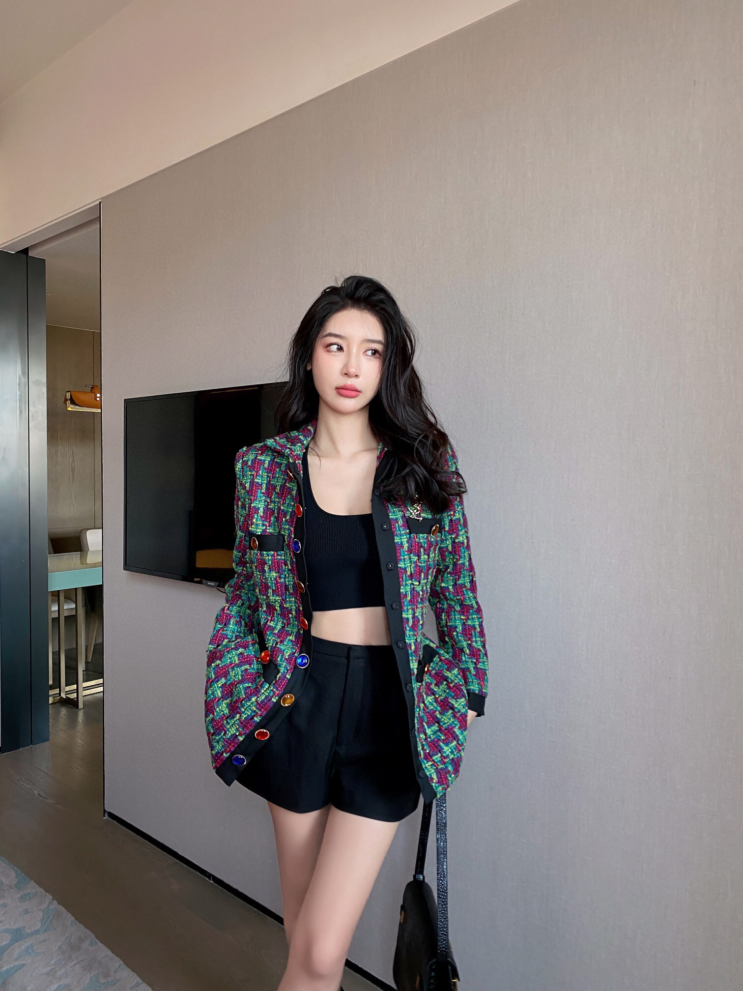 小姐姐欧美范时尚穿搭,御姐优雅气质十足