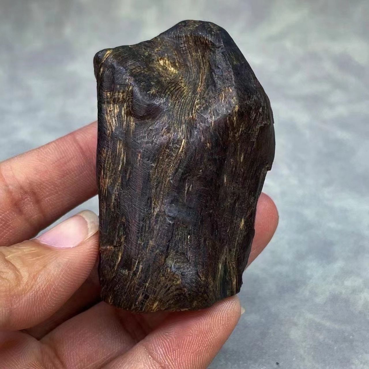 博物馆藏品级·百年沉水海南黑油格沉香 闻其味 入其心(安神止痛助眠)