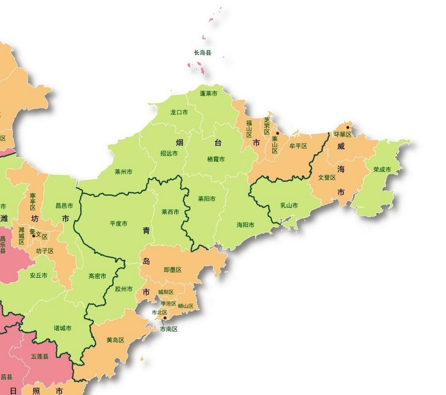 为什么不把牟平划给威海,这样威海的地图就好看多了!