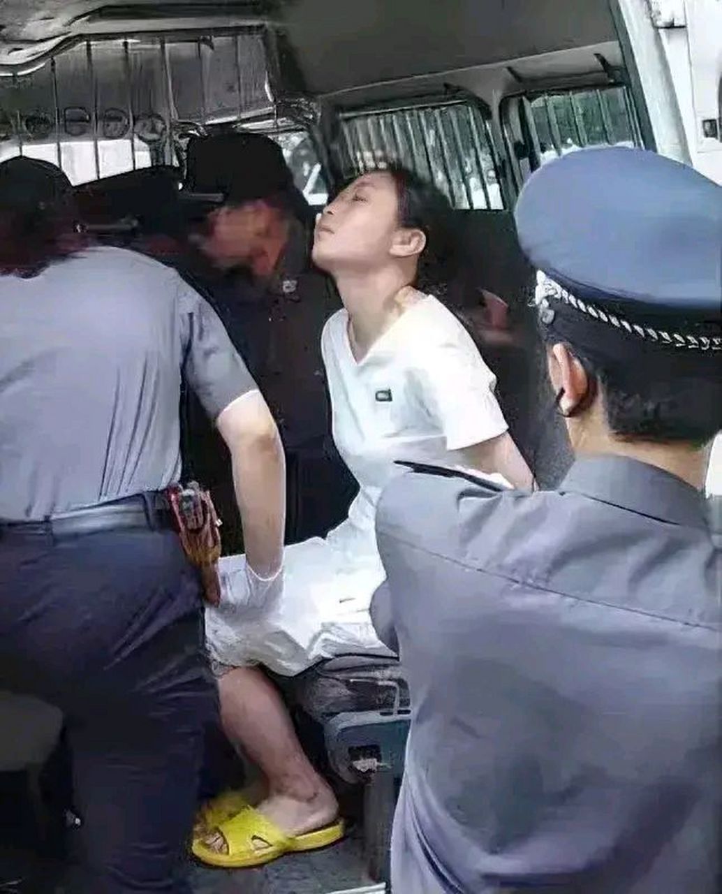 注射死刑人现场图图片