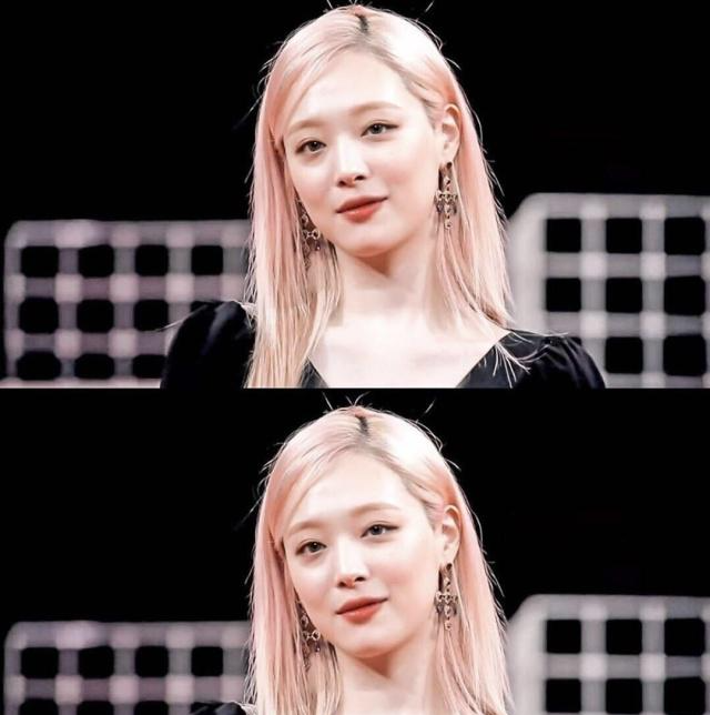 崔雪莉真是放飞自我,再现"粉色"新发型,网友:这一次不买账了