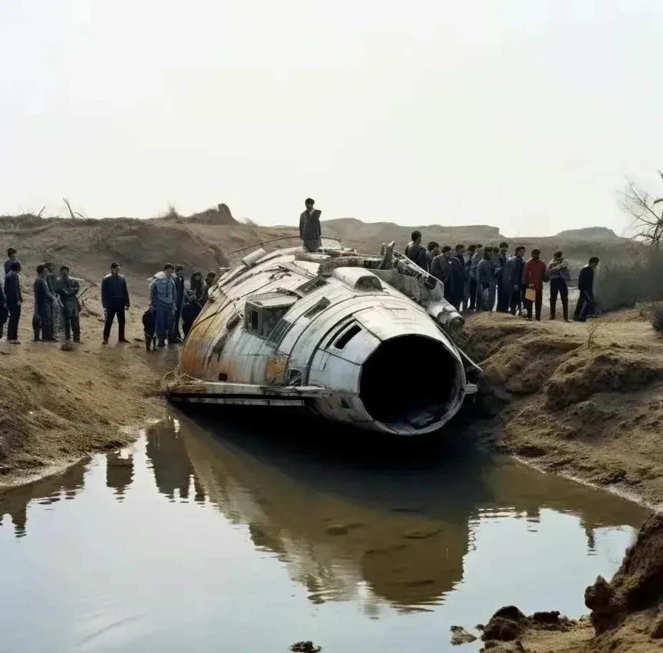 看来外星人还真有可能来过地球,坠毁的飞船残骸可能就隐藏在某个湖里