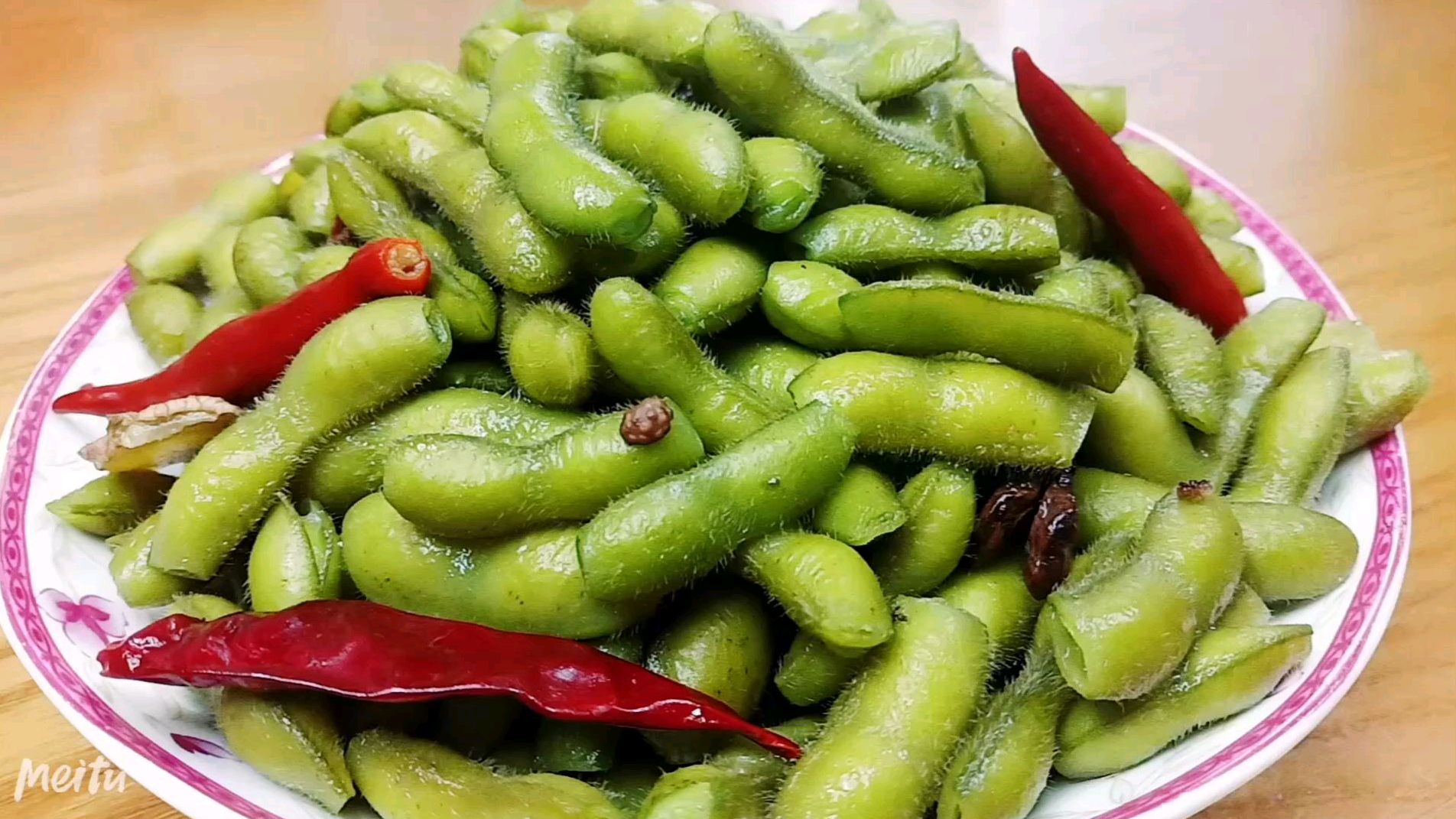 夏天的夜啤酒怎么少得了五香毛豆,3元钱煮一锅,简单方便又好吃