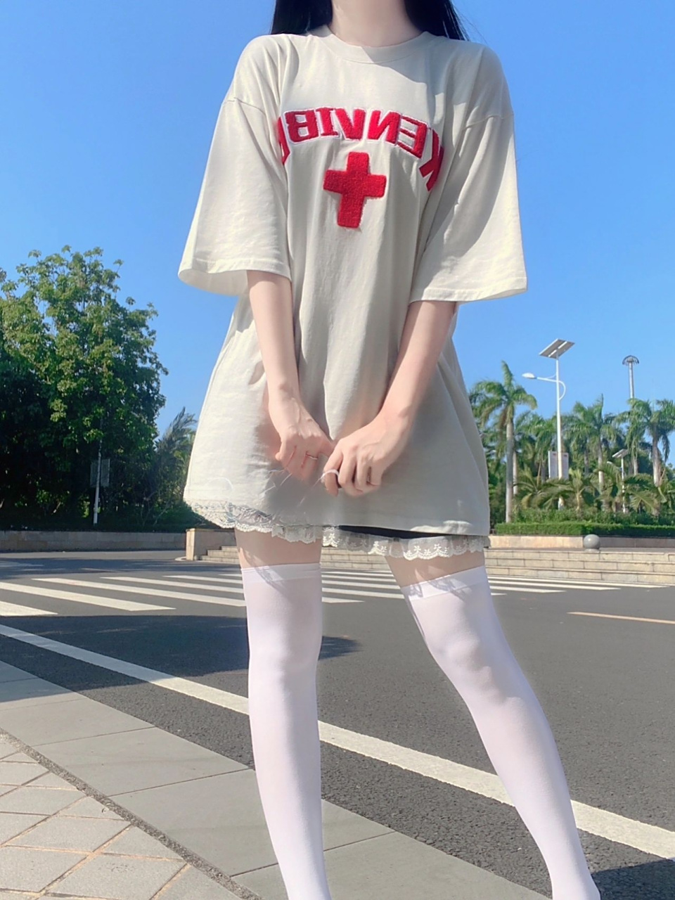 过膝袜绝对领域yyds!