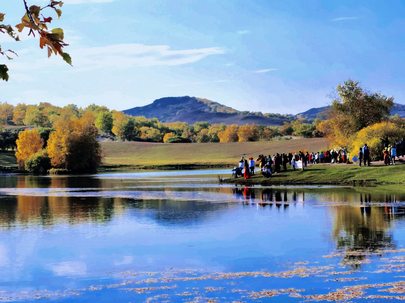 坝上秋色 67乌兰布统公主湖