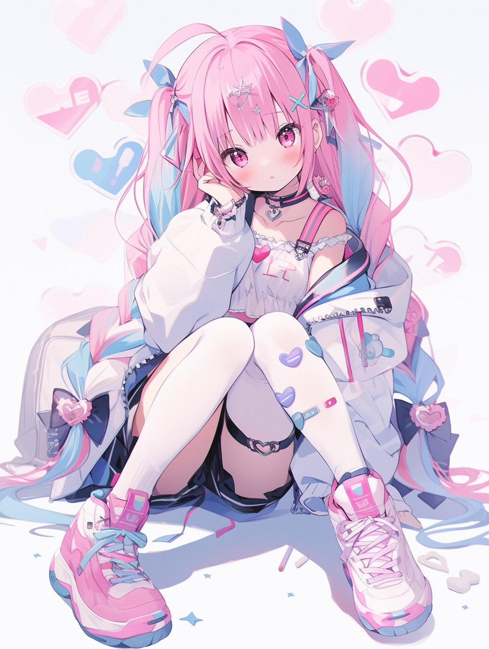 凑阿库娅 画师:おにぎらずまる#二次元美图# #我爱二次元# #二次元萌