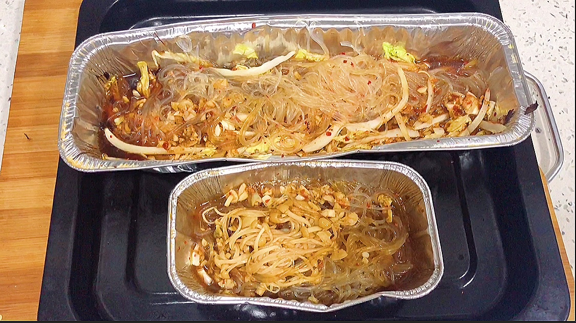 减肥也能吃烧烤,自制锡纸金针菇、娃娃菜,101天瘦33斤,太轻松