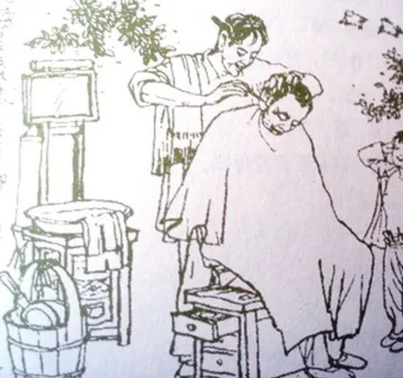 古代理发叫什么?