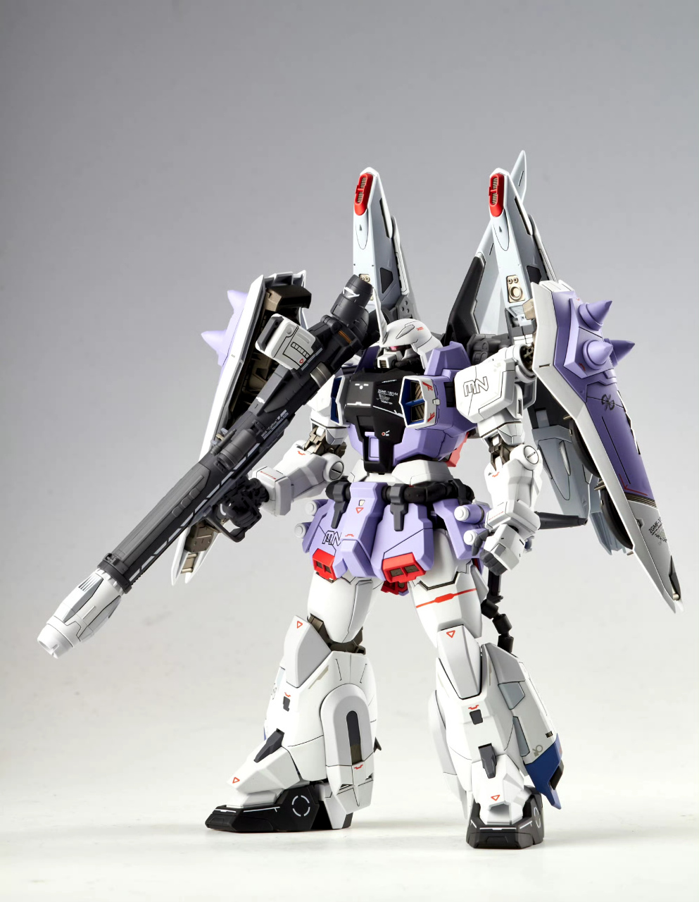 模型欣赏:机动战士高达seed mg 扎古幻影 雷专用机,模型制作 乙烯哒