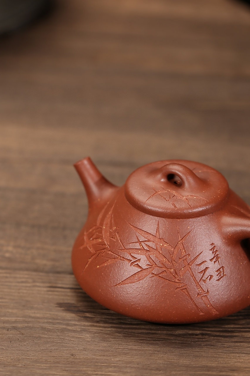 子冶石瓢|优质降坡泥|160cc|半手  李寒勇子冶石瓢3d扫描件,器形比例