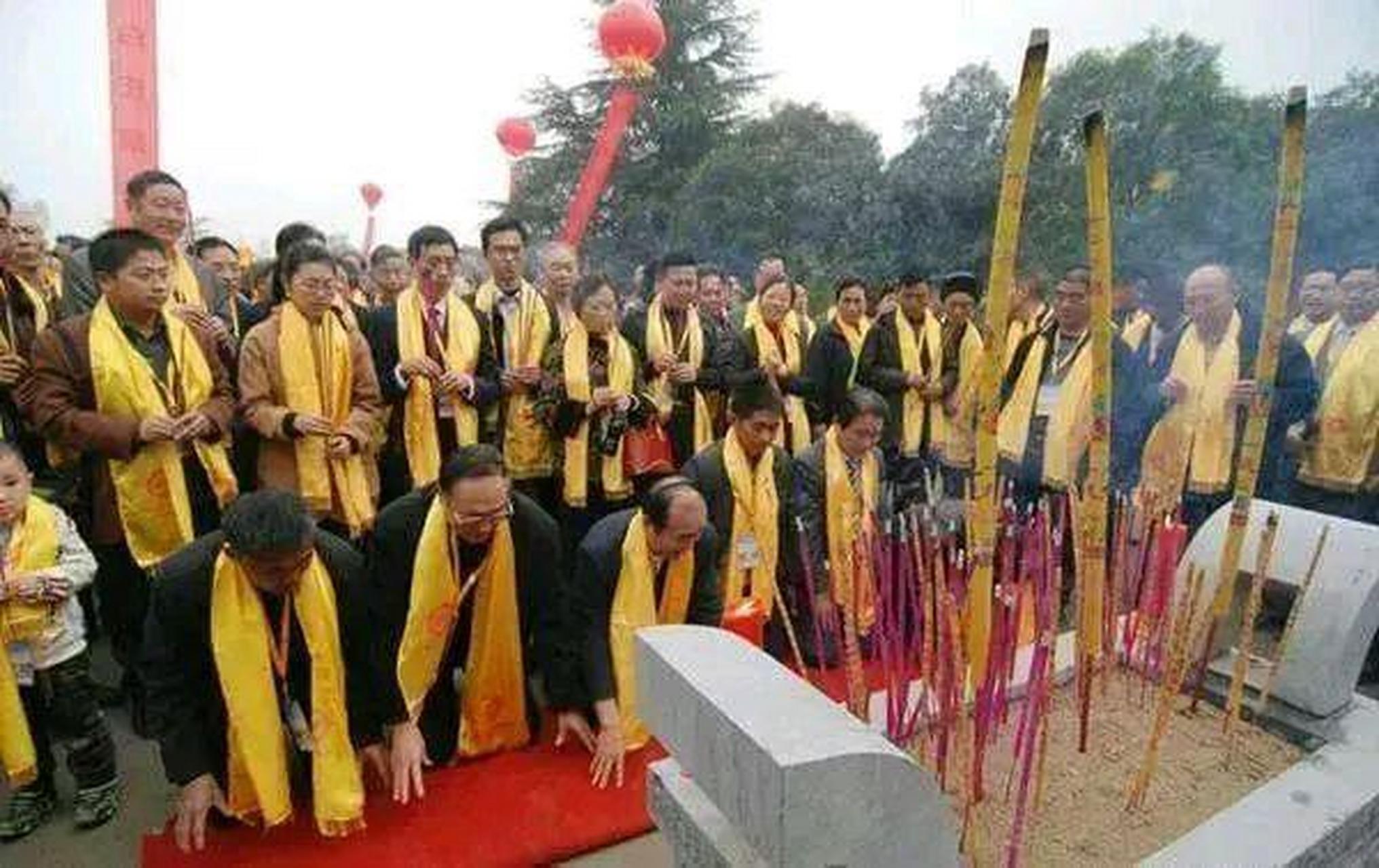 日本原田家族的代表,专程来到江苏沛县认祖归宗.