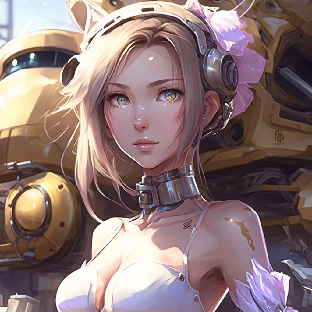 蒸汽朋克动漫少女