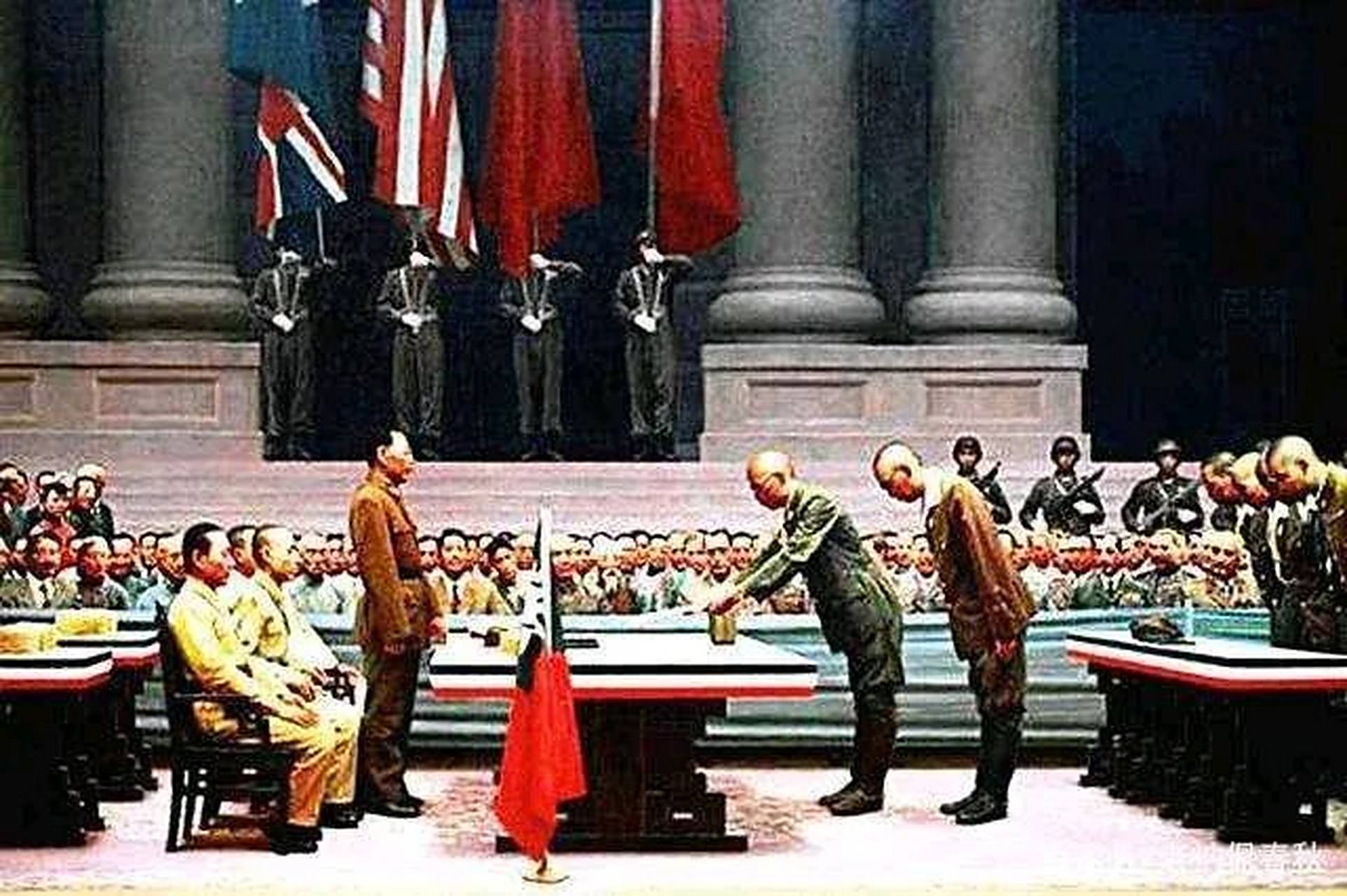 二战受降《终战诏书》将不难发现,整篇内容既无"战败",也无"投降"之词