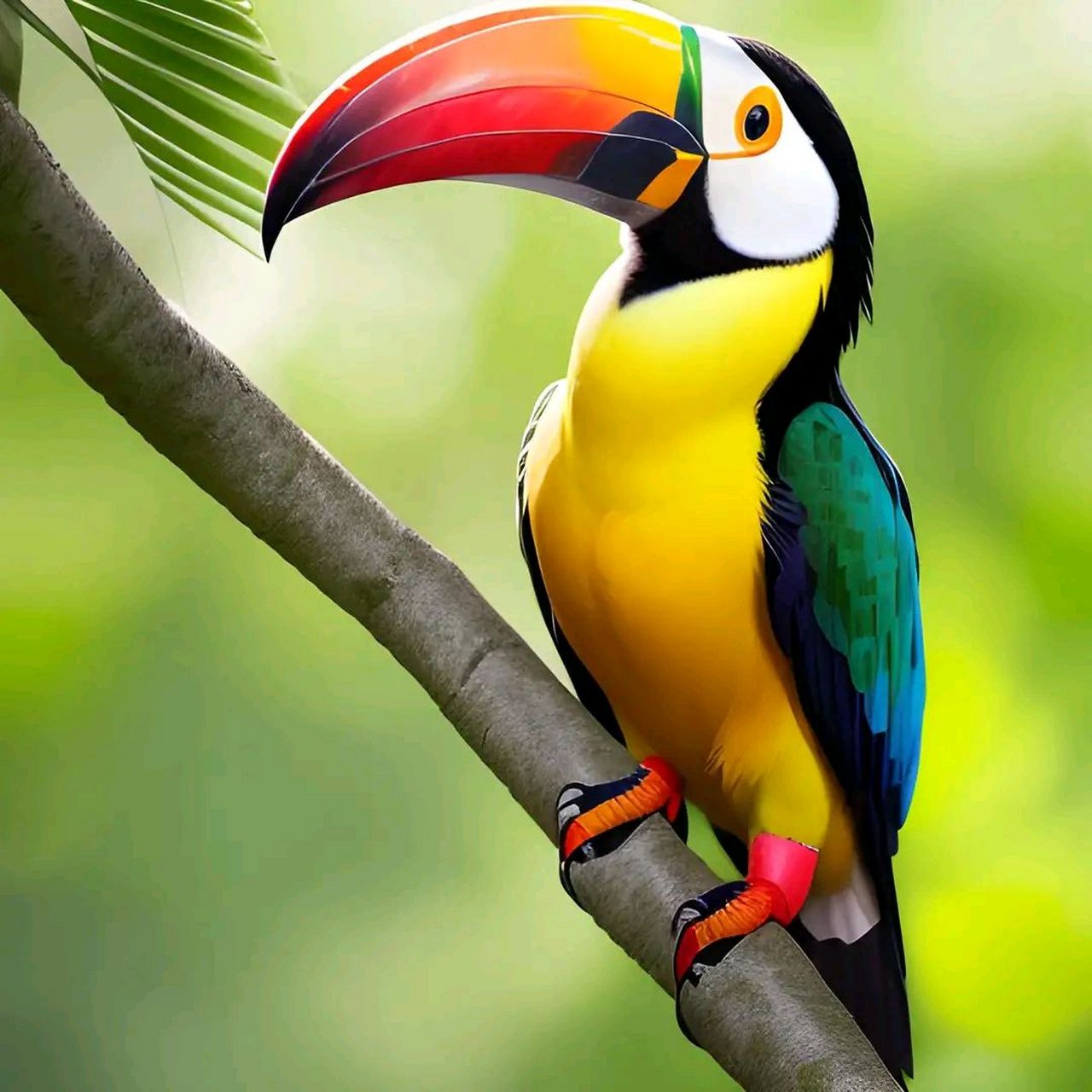 好看漂亮的大嘴鸟#摄影# #中国美景大赏