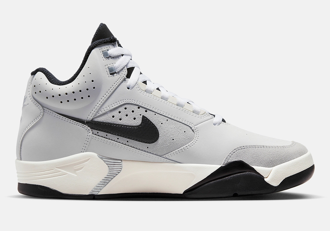 微妙的灰色使nike air flight lite柔和