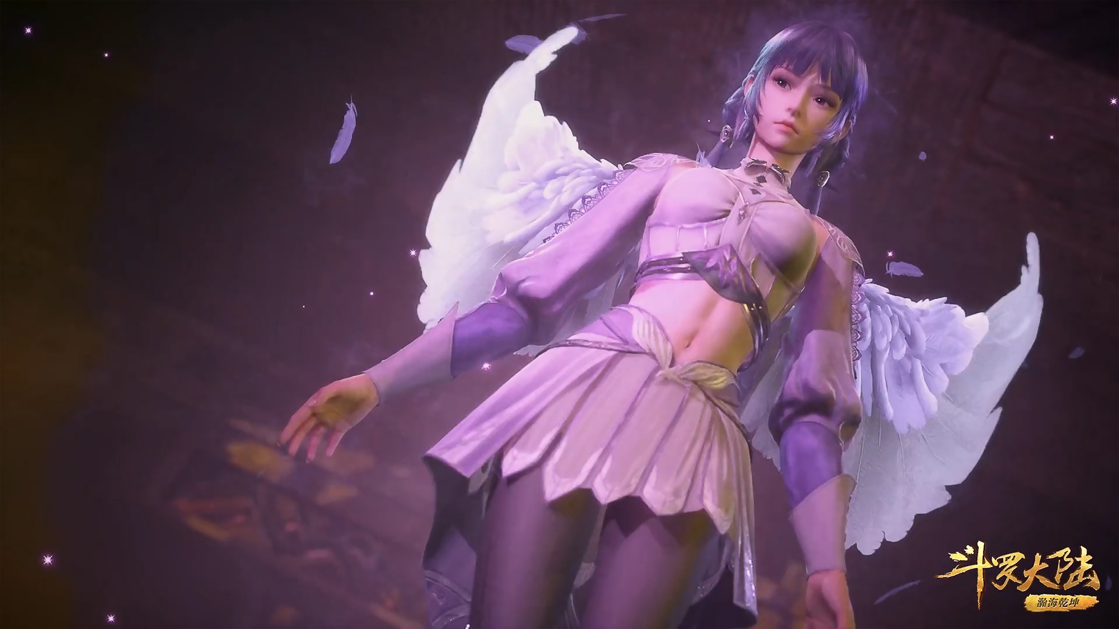 动漫壁纸# 斗罗大陆 白沉香 | 武魂尖尾雨燕(漫画曾化名风铃鸟)4kk