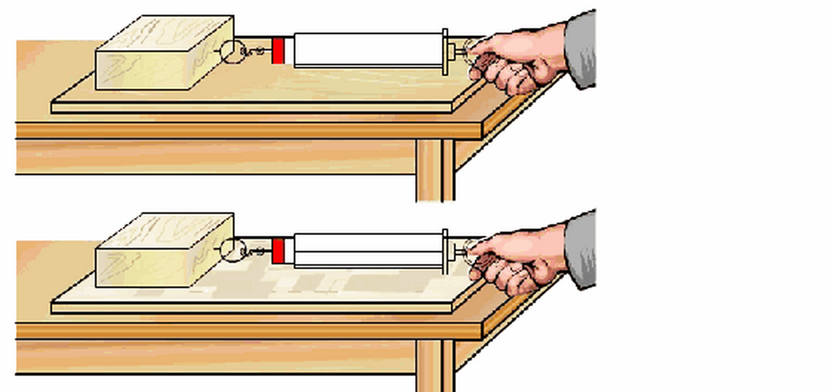 分享三张物理实验动图,作用力与反作用力,摩擦力,惯性