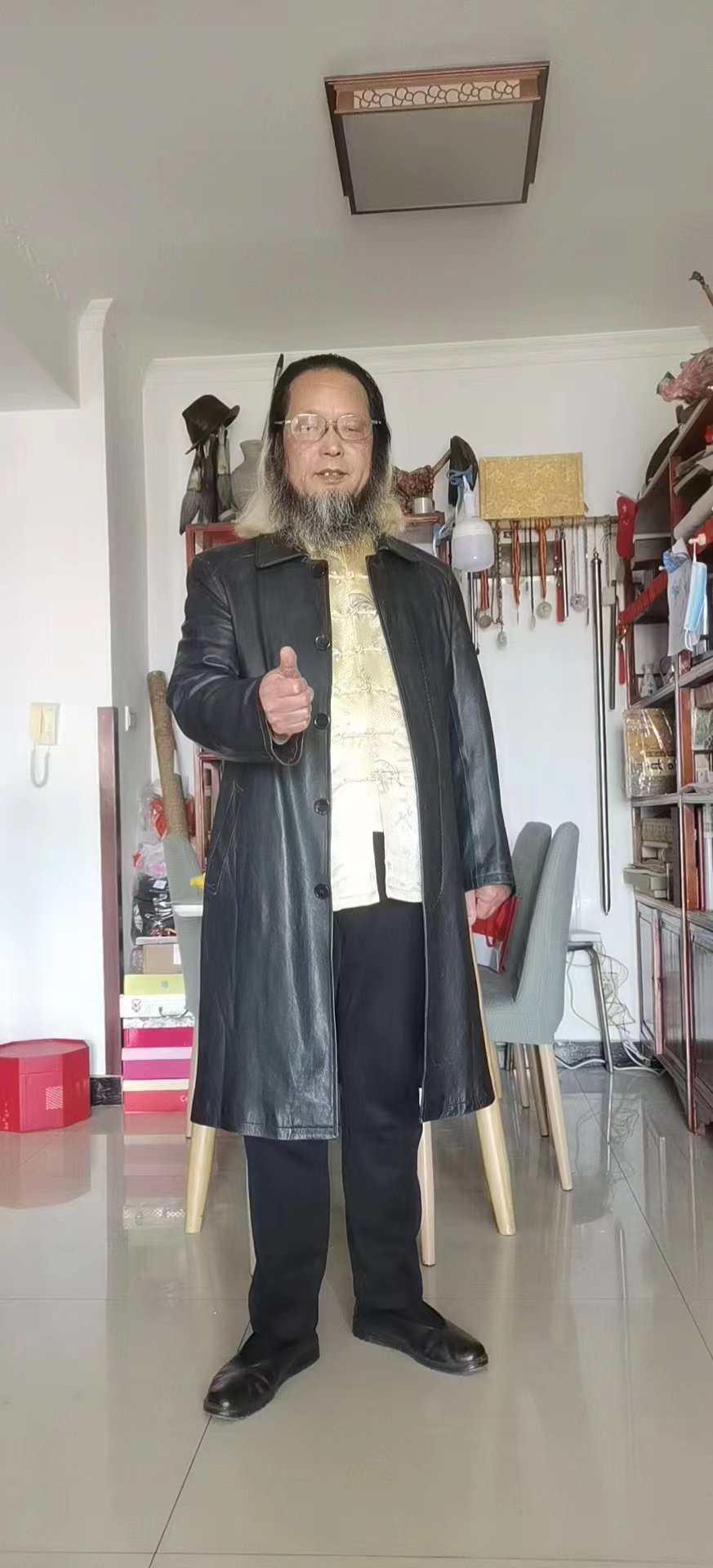 常克洲大师生活照片