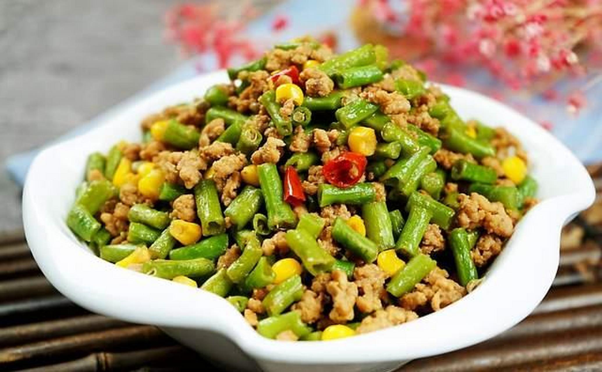 78‖午餐时间到,来顿爽口午餐吧 96肉沫豇豆可以补中益气,健脾