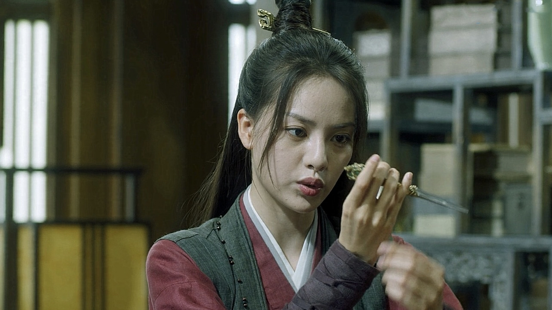 电视剧雪中悍刀行# 青鸟和舒羞好像有仇似的,两人基本上不进行交流