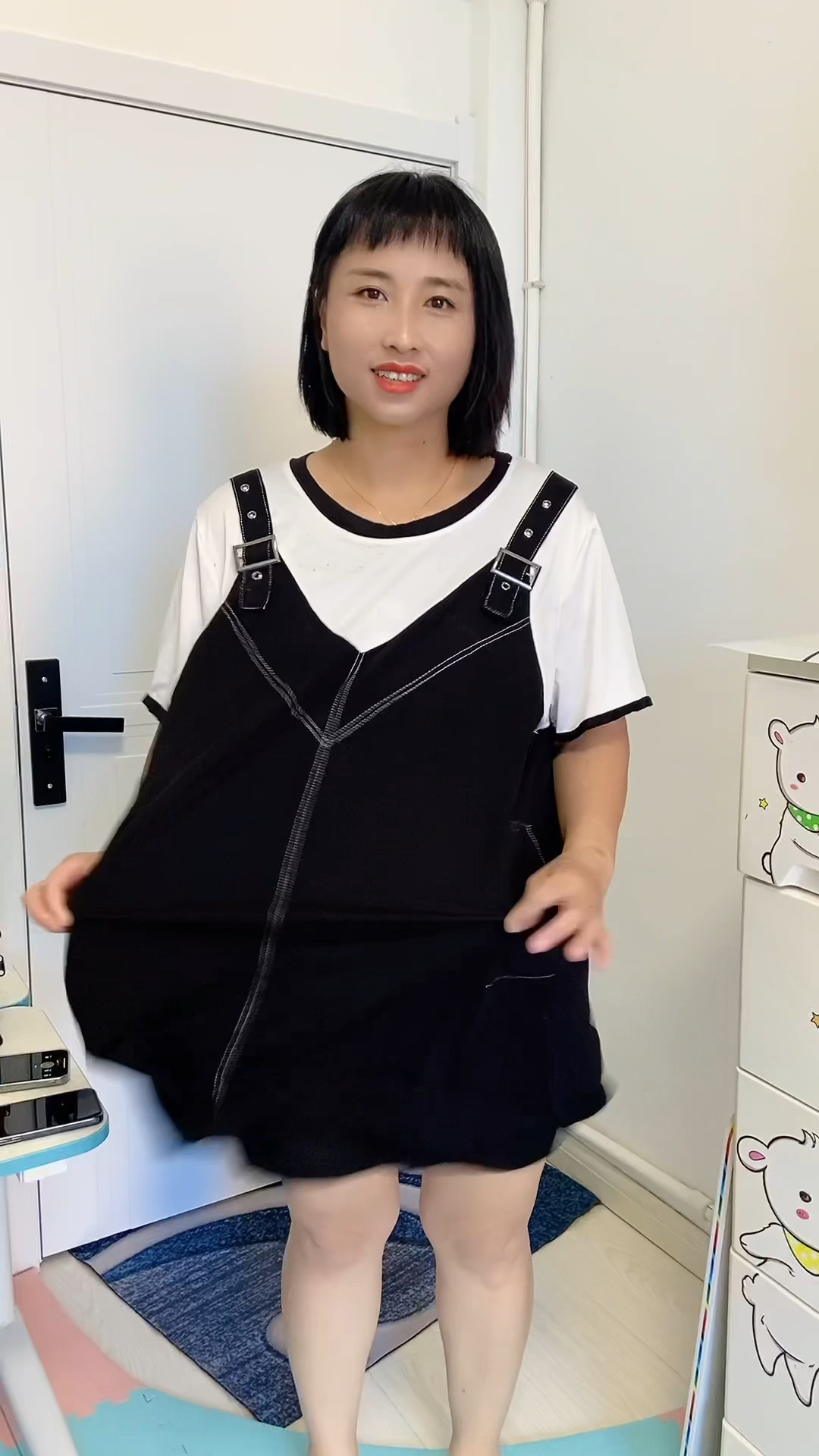 真实拍摄,玲姐辟谷后,衣服都肥了