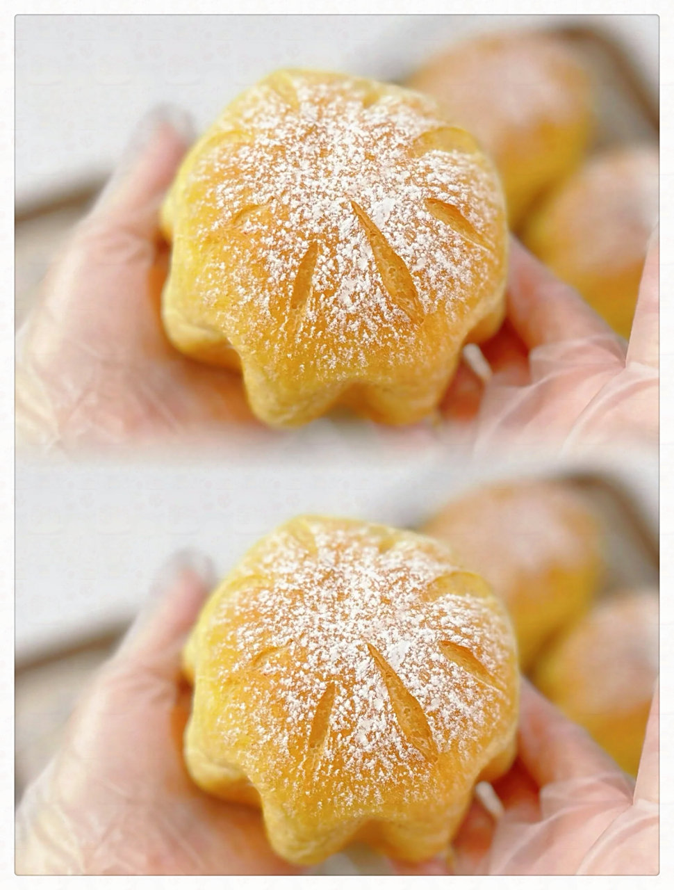 豆奶小面包豆香四溢  豆奶小面包,可与醇香豆乳酱或绵腻豆乳奶油相伴