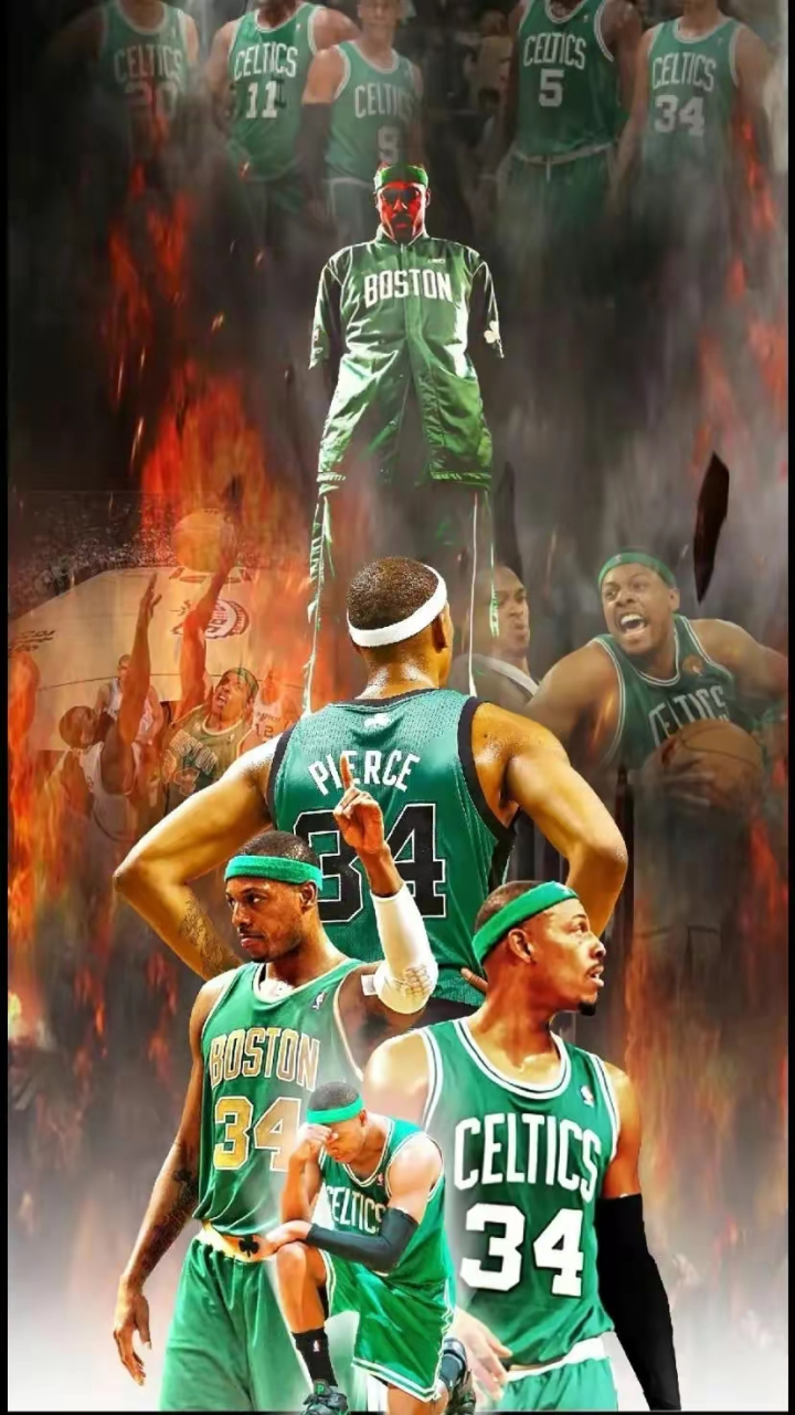 波士顿凯尔特人队的"灵魂"人物:保罗.皮尔斯