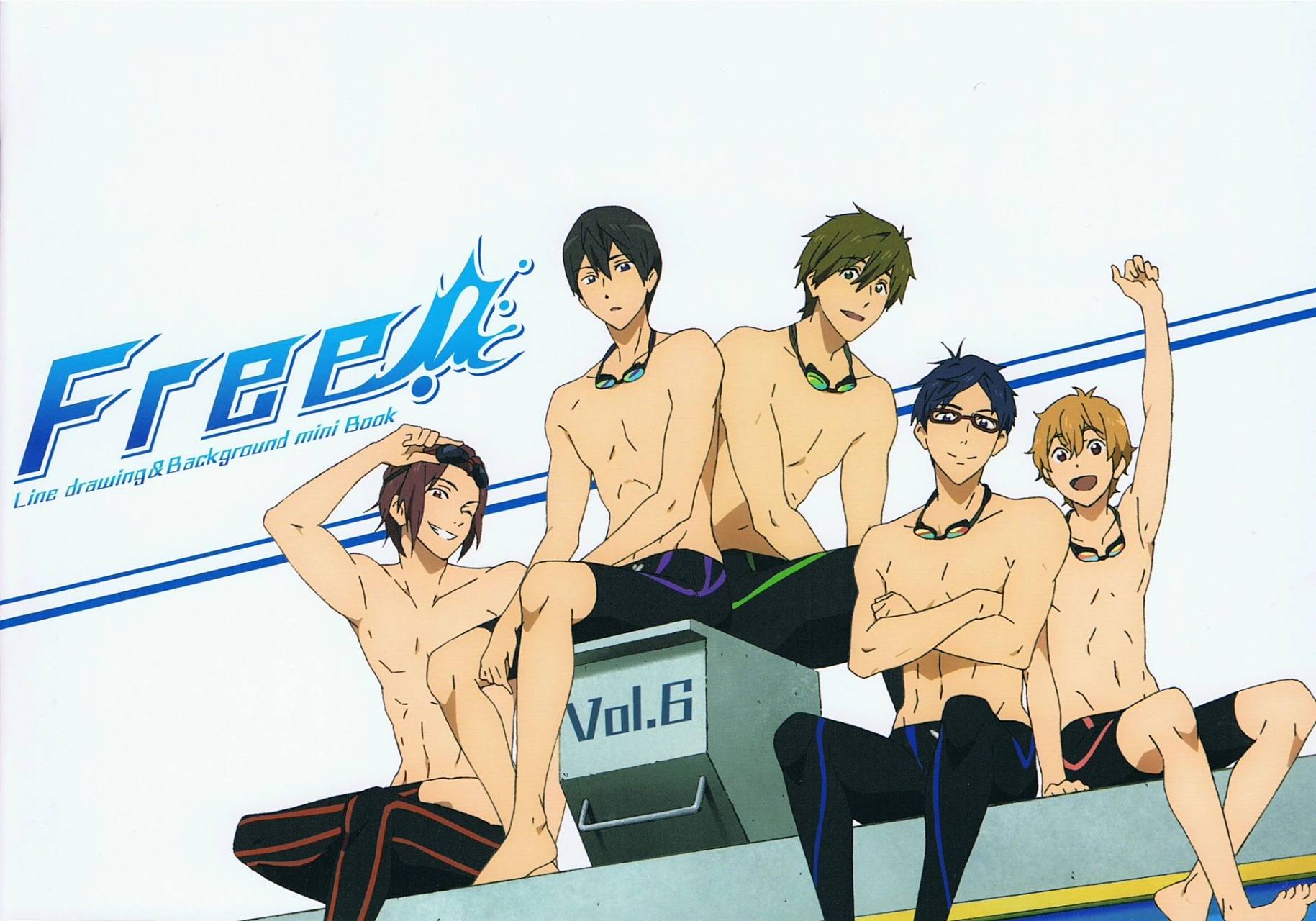 男子游泳部,是大家最爱的五人组吧?#动漫