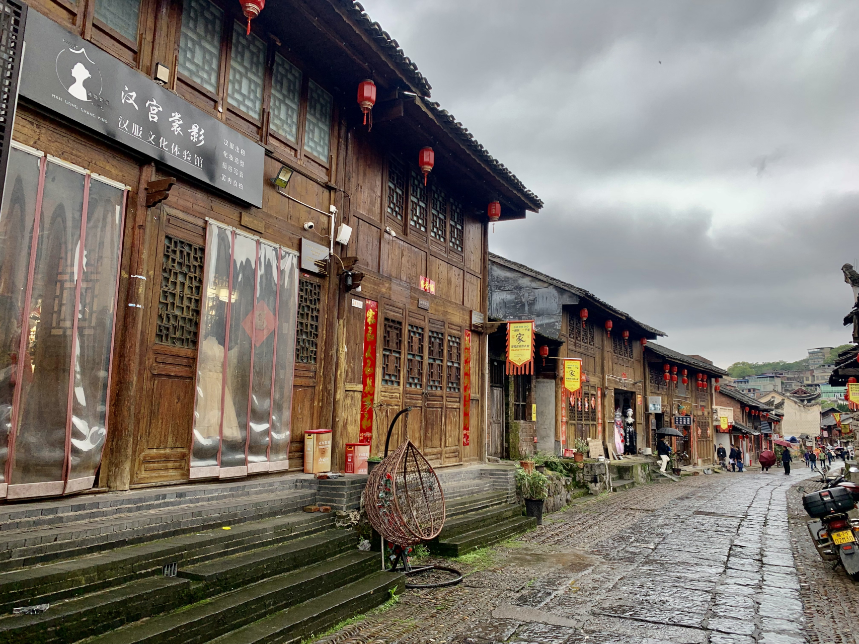 湖南永州的零陵古城.