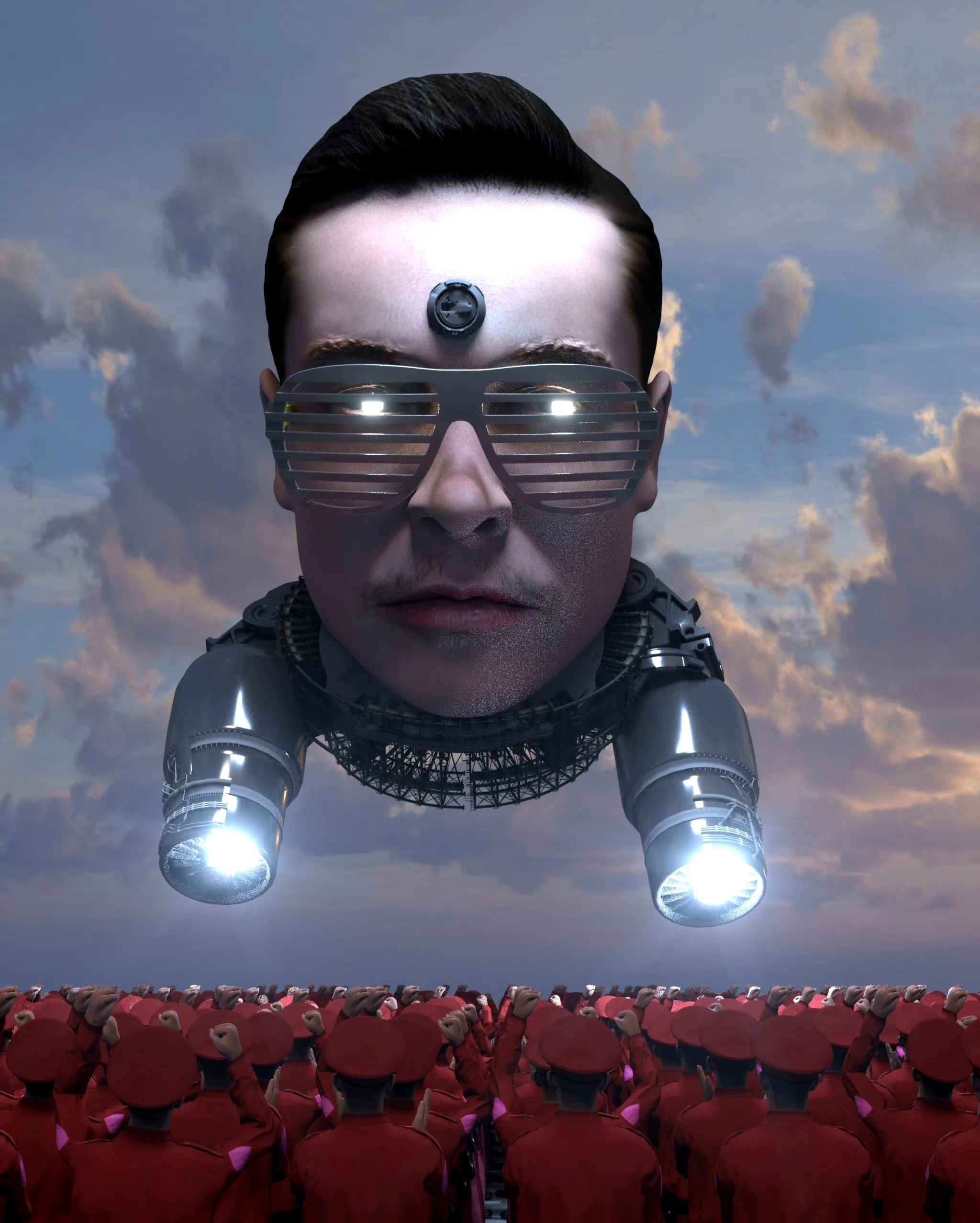 画师beeple 科幻场景作品欣赏