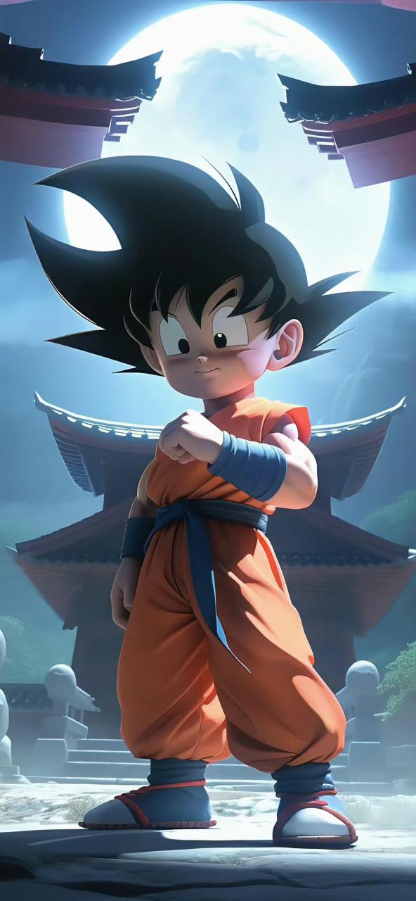 每日壁纸秀～动漫七龙珠之孙悟空  #热ai生活季